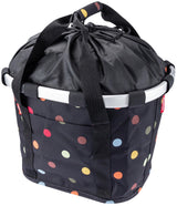 Klickfix rixen kaul bolsa de compras bikebasket bolsa de compras r k bikebasket dots