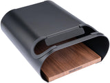 Contec presentation hooks bikeart tube ct wall presenter bikeart tube black walnut