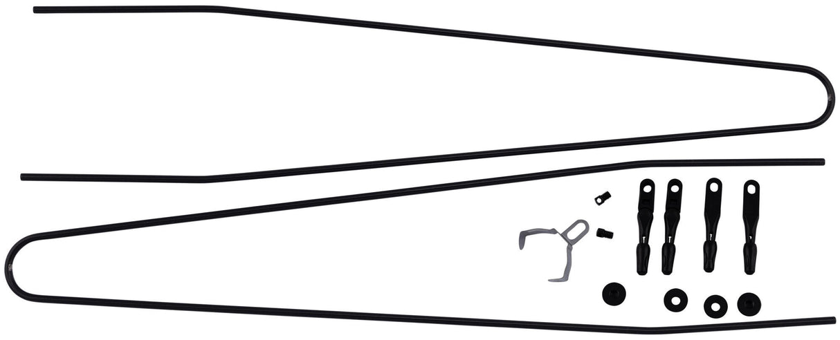 Contec fender stays mounting set splash protect dlx ct strut set f. splash prot. 35mm 28 black