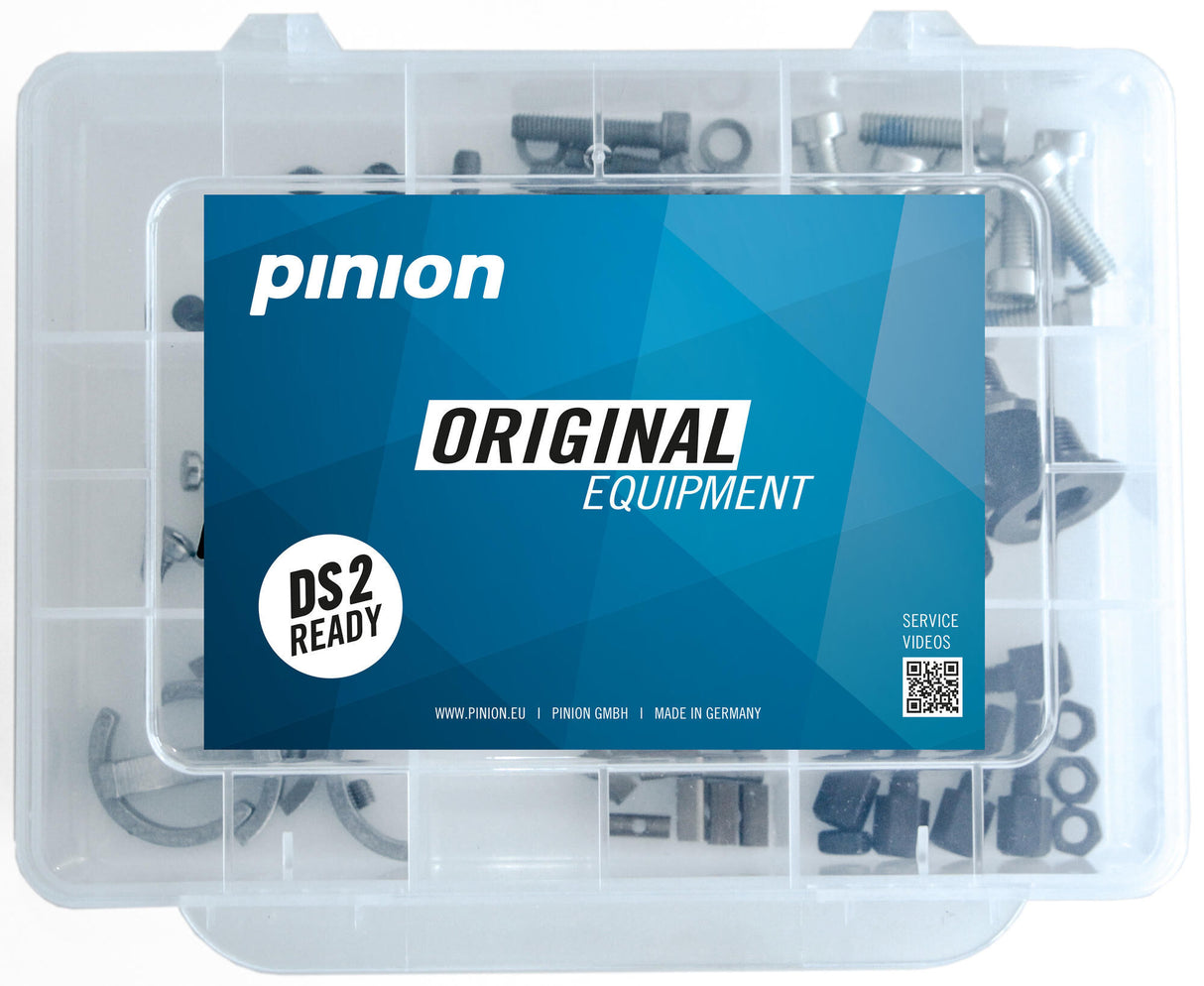 Pinion versd pin onderdelen box