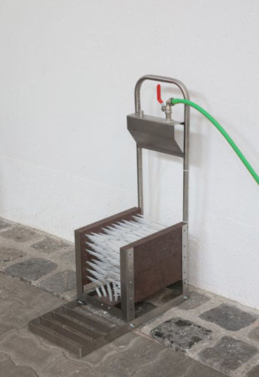 Kerbl laarzenreiniger rvs