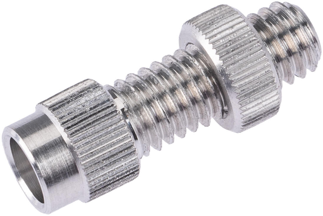 Fix-nipple adjustment bolt adjust.screw w.knurled nut f.cabn.adjust.arm