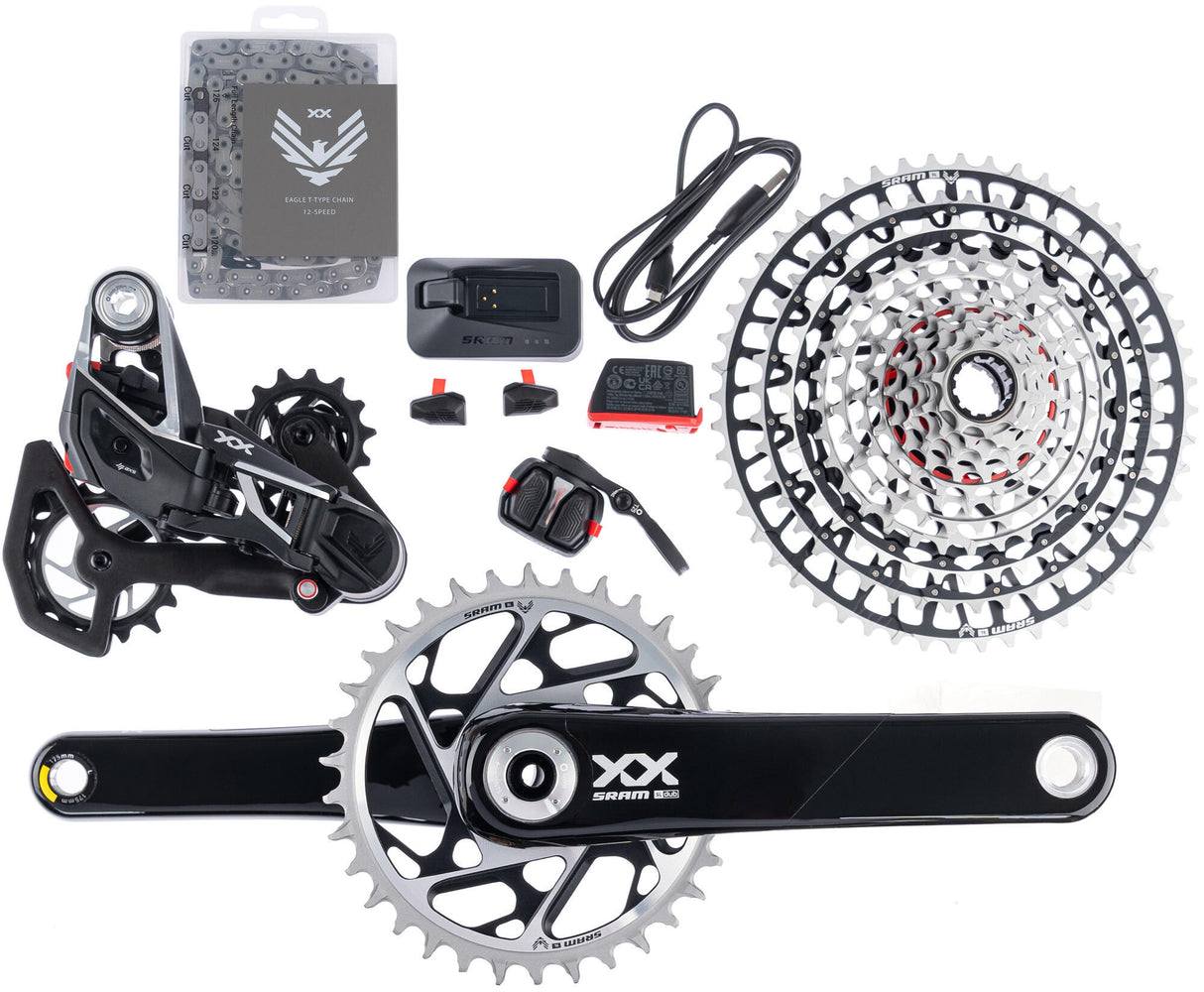 Sram schakelgroep-set xx sl eagle axs transmission set xx sl eagle axs tr. 175mm
