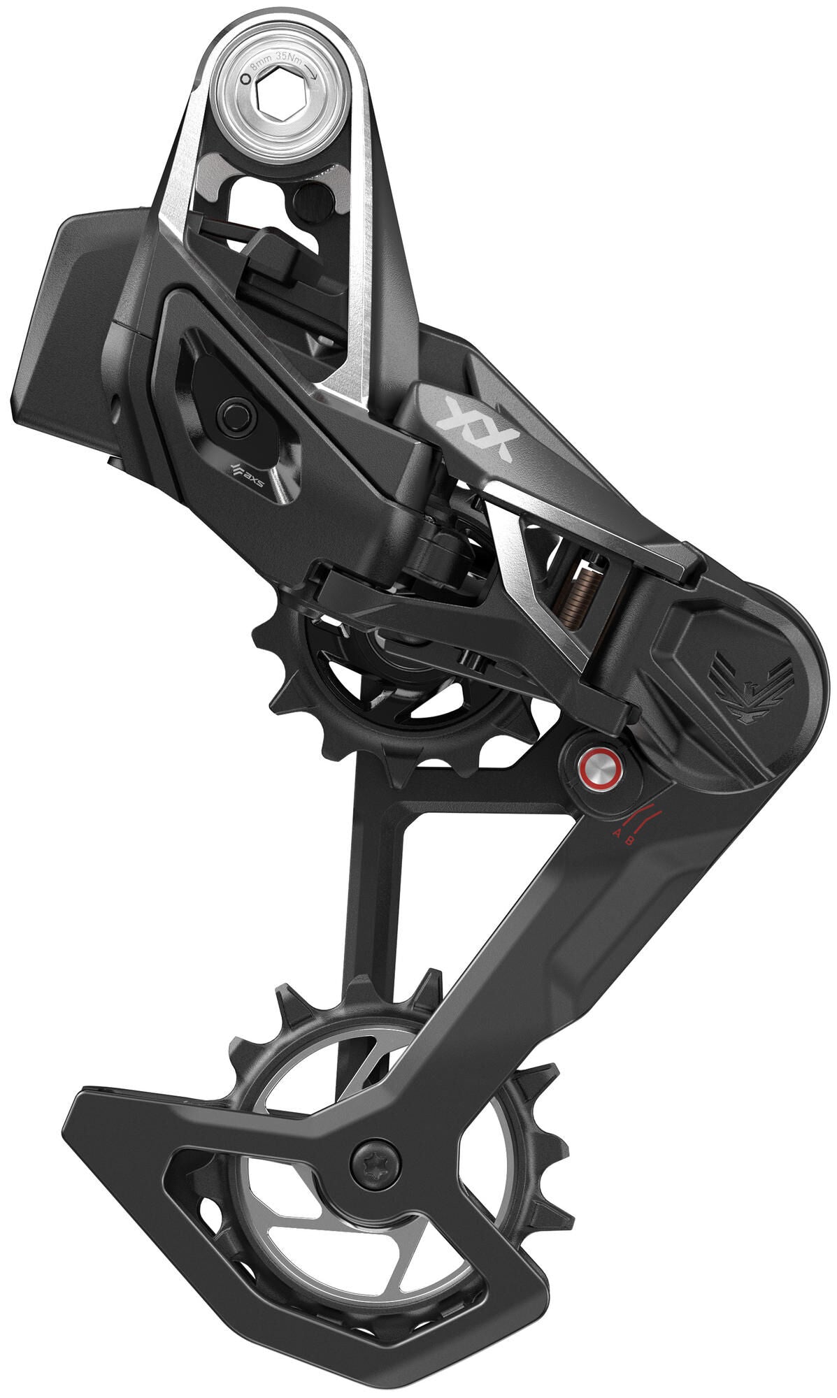 Sram achterderailleur xx sl eagle axs transmission rear derail. xx sl eagle axs tr. 12sp silver