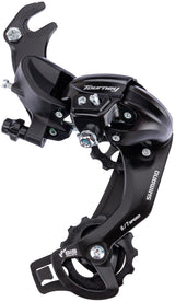 Tourney Ty300 Achter přesmyka 6 rychlostí s Hook Black