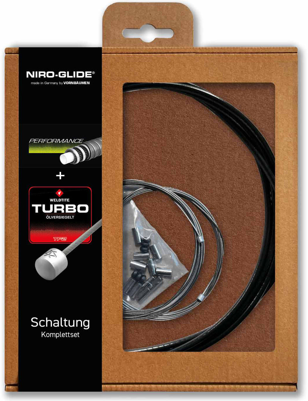 Niro-glide derailleurkabel set performance