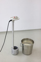 Kalvermelkverwarmer met thermostaat beugelgreep