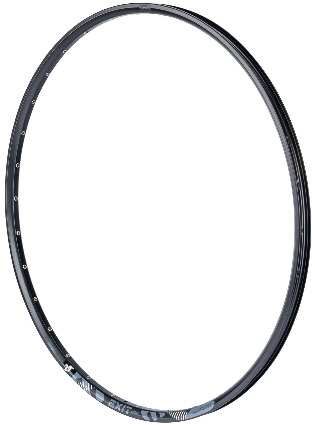 Contec rim exit master ct aluminum rims exit mas 29, 32 l. 21-622,sv,blac
