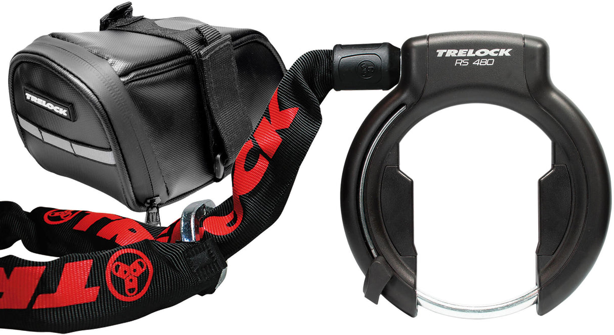Trelock ringslot set "rs 480 xl" frame lock set trelock rs 480 xl az; zr355