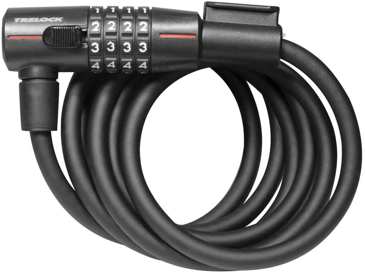 Trelock SK 210 C180 10 - Гъвкаво заключване на кабела, 180 см, черно