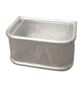 Voerbak gegalvaniseerd paard rechthoek