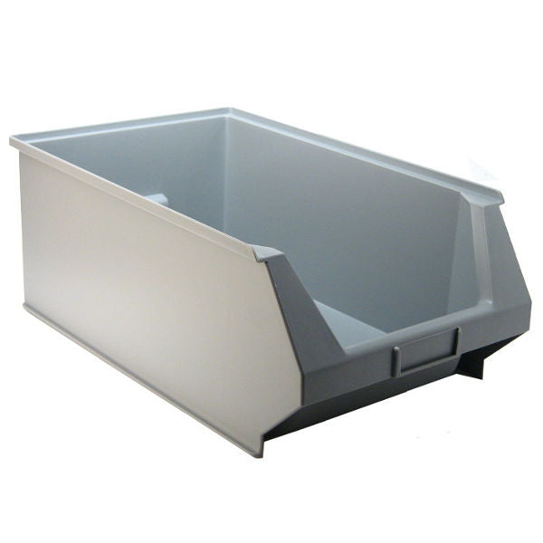 Kunststof stapelbak grijs 485 x 310 x 180mm