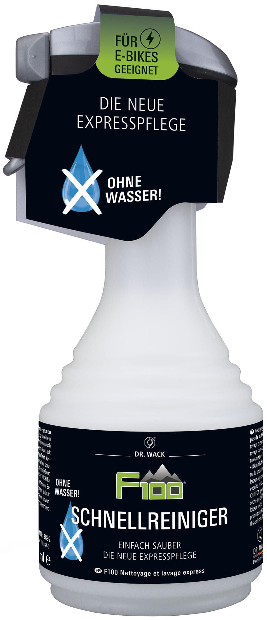 Dr. wack f100 fietsreiniger schnellreiniger bike quick cleaner 500ml