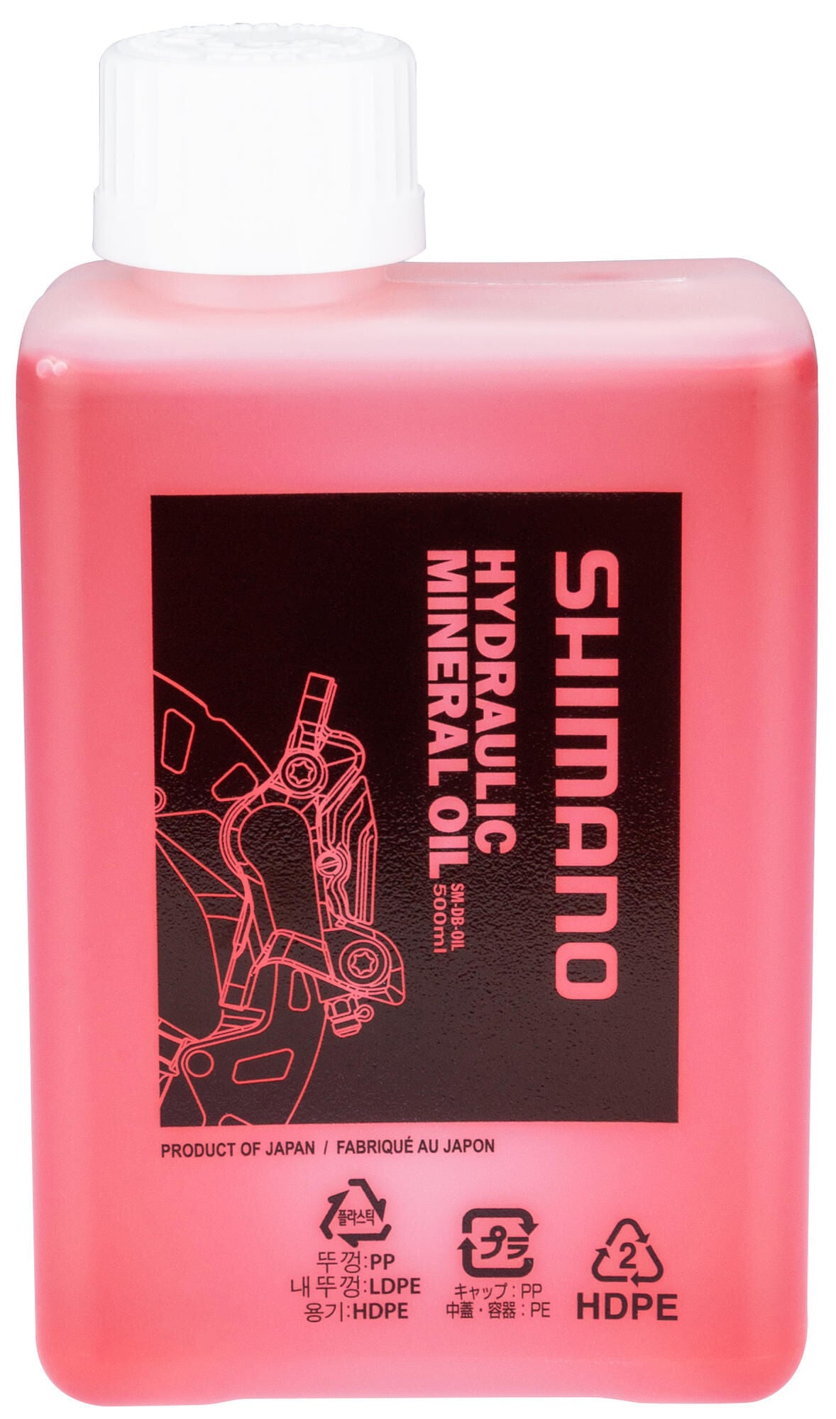 Shimano remvloeistof minerale olie brake fluid shim. 500ml
