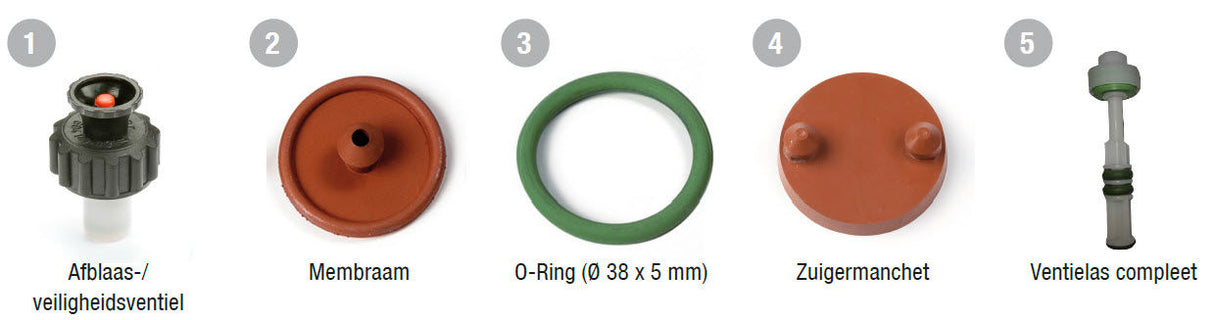 Gloria ombouwset viton prima 5 speciaal