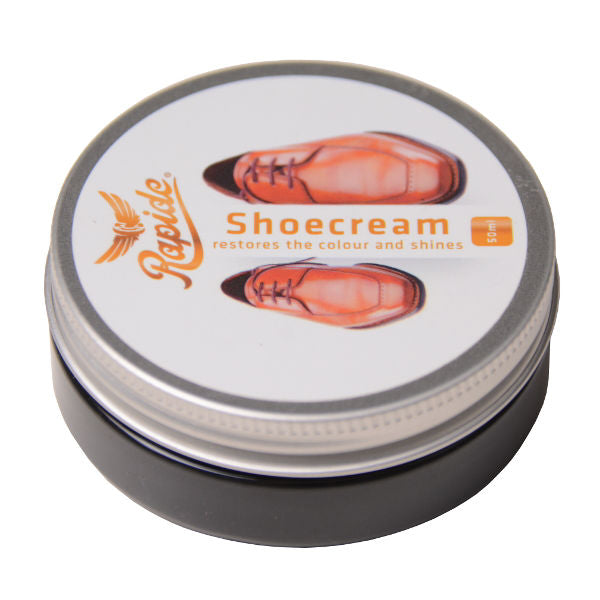 Rapide schoensmeer schoencreme zwart 50ml