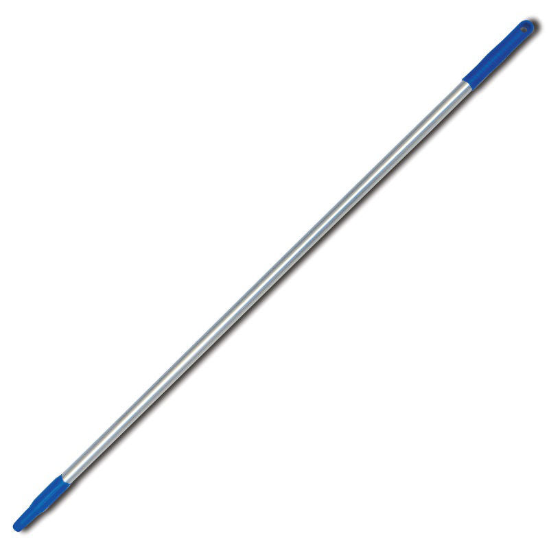 Falconbrush hygiene aluminiumsteel 140cm %c3%b8 25mm blauw