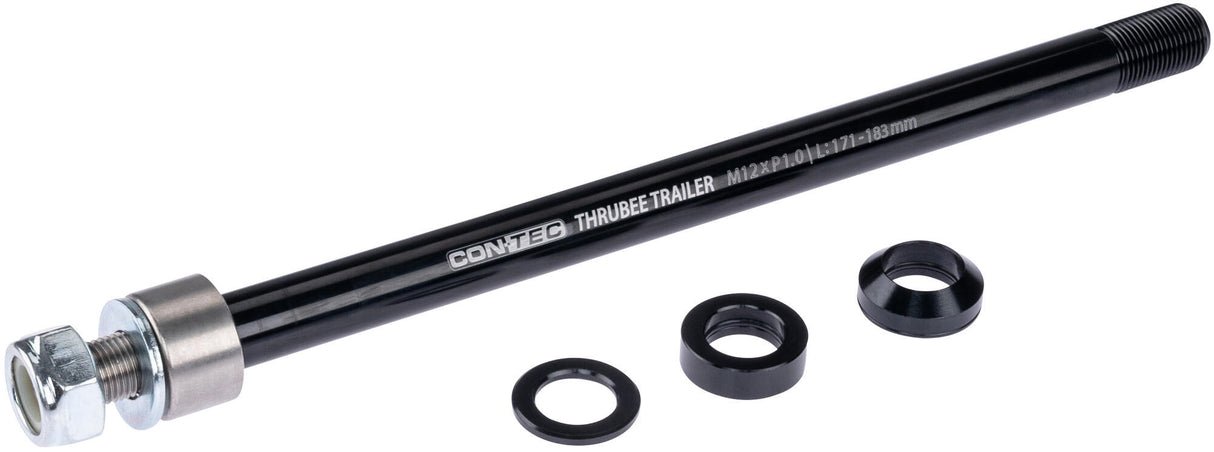 Contec as-adapter thrubee trailer ct axle adapter thrubee trailer m12x1.0 171-183mm