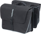 Basilikum Dubble Bicycle Bag Forte Mik 35 liter 15 x 38 x 30 cm - Sort