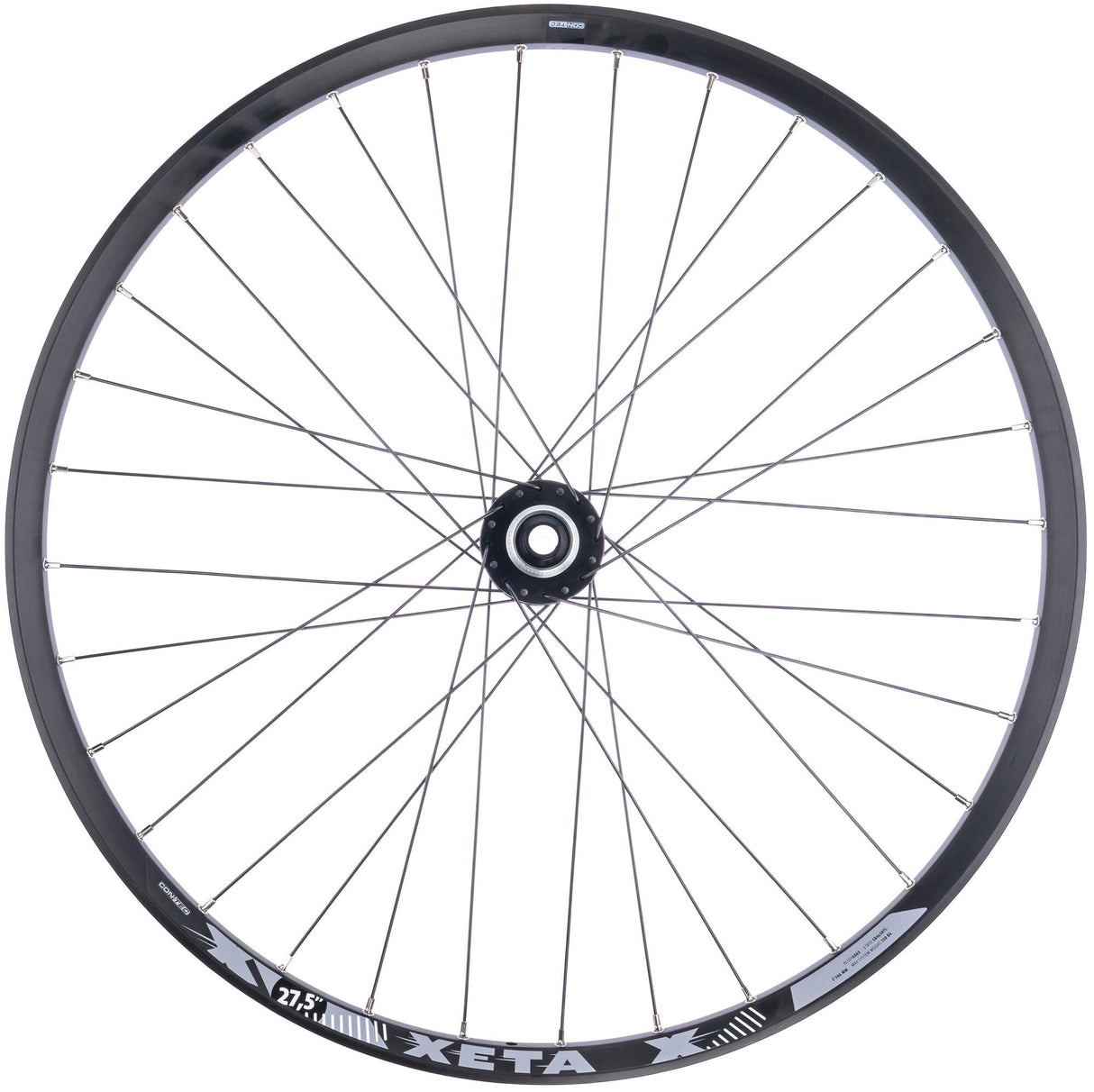 Contec 27.5 front wheel xeta core 30 ct fr.wheel 27.5 xeta core 30 15mm cl 2.00