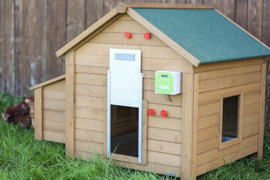 Automatische kippendeurset 30x40cm