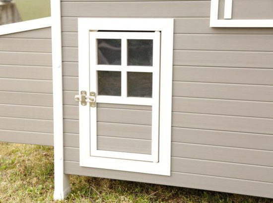 Kippenhok eco stal kunststof barney