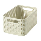 Curver style storage basket size s 6 l white | 3 pieces