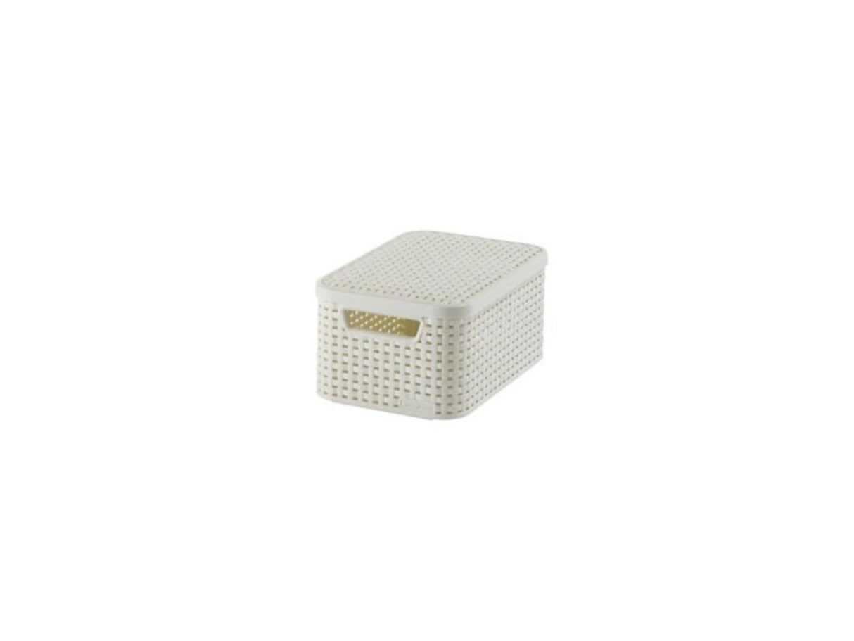 Curver style basket s with ivory lid