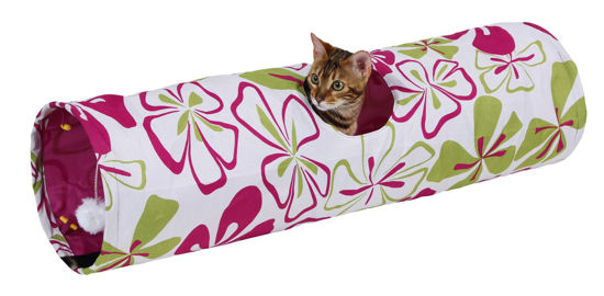 Ritseltunnel van nylon flower %c3%b8 25 x 90 cm