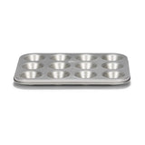 Patisse Silver-Top Mini-Muffin Form 12 FOMPER 25 cm