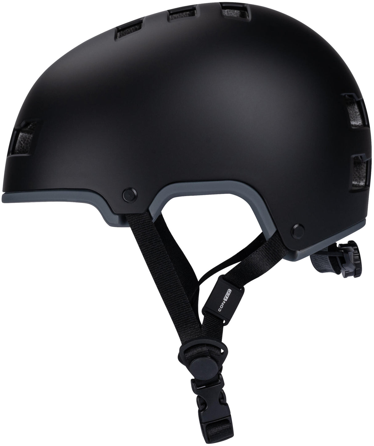 Contec helm "chester" ct helmet chester s/m vel.black/cool grey