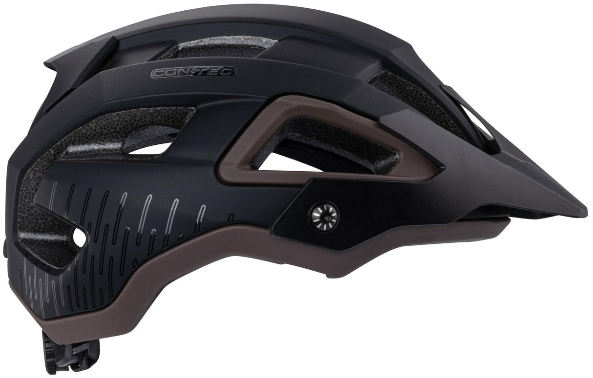 Contec katla helm ct helmets katla gr. l matt black brown