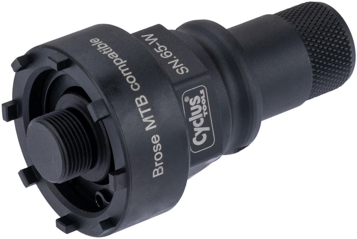 Piatto gamma di grigio scuro Brose MTB