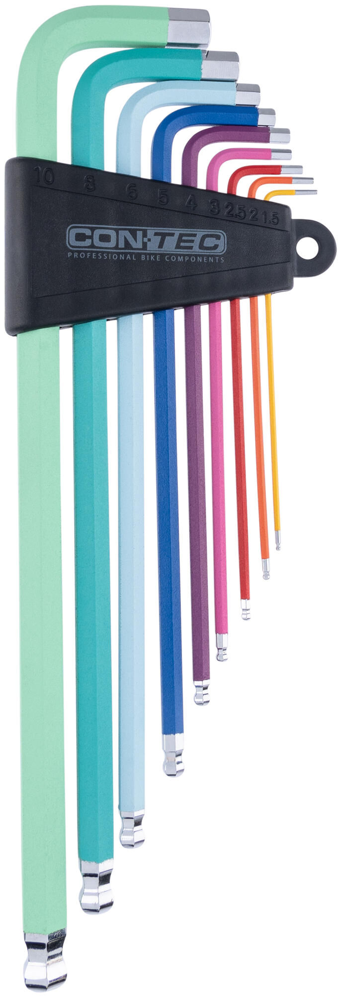 Contec binnenzeskant-hoeksleutelset tfm-265 . ct internal hexagon angle tfm-265 1.5 2 2.5 3 4 5 6