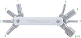Contec multifunctie-tool tfr - buster 9 ct multitool tfr-buster 9 9 functions silver