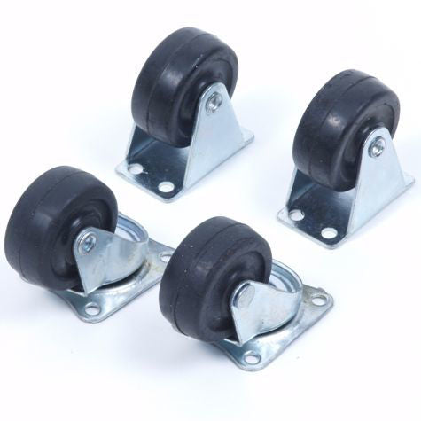 Bok+Zwenkwiel 40 mm, schwarz