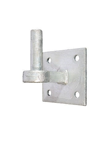 Waelbers duim rond19mm op plaat 10x10 fv