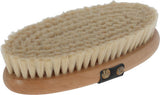 Paardenborstel met houten rug