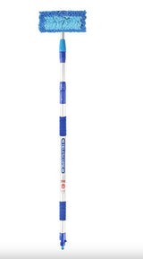 Proplus telescopic washing brush set 3m including sponge squeegee