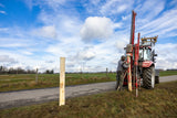 Ako producten robiniapaal hoek 250cm hoog oe 14 16cm