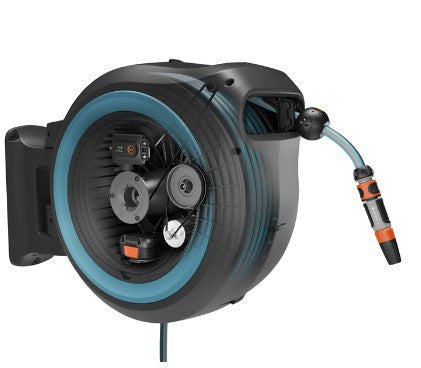 Gardena Wall-Mounted Hose Box PowerRoll XXL P4A Set