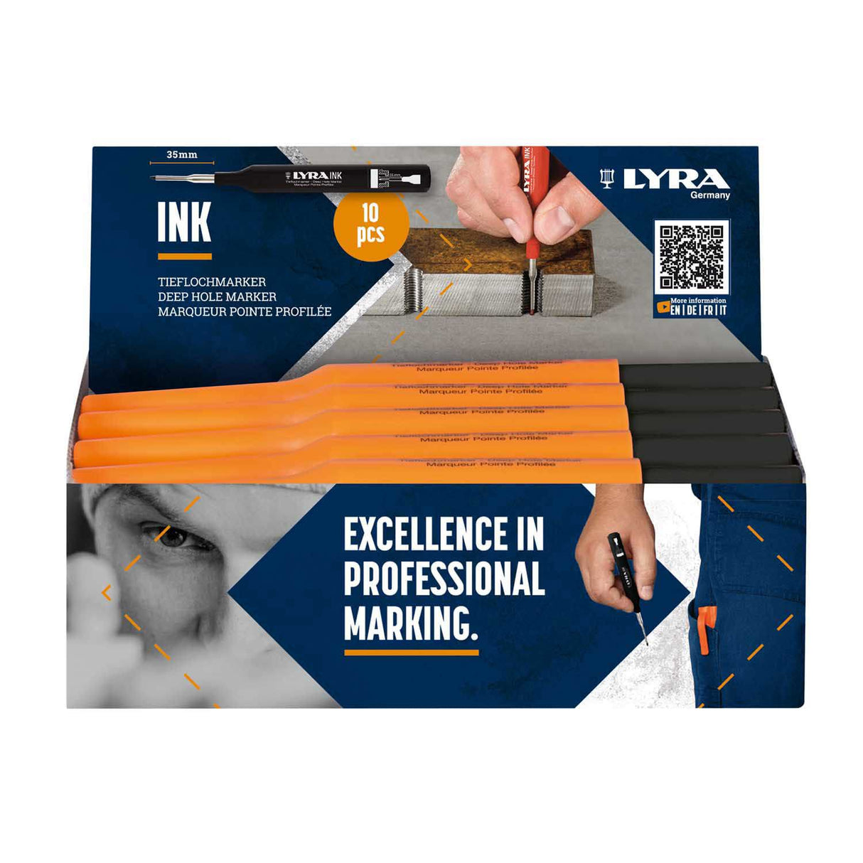 Lyra products deep marker marker pen black