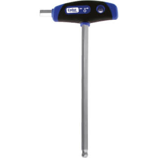 Cycplus T-handle ball end Allen key 3mm 100mm long cycle 720612