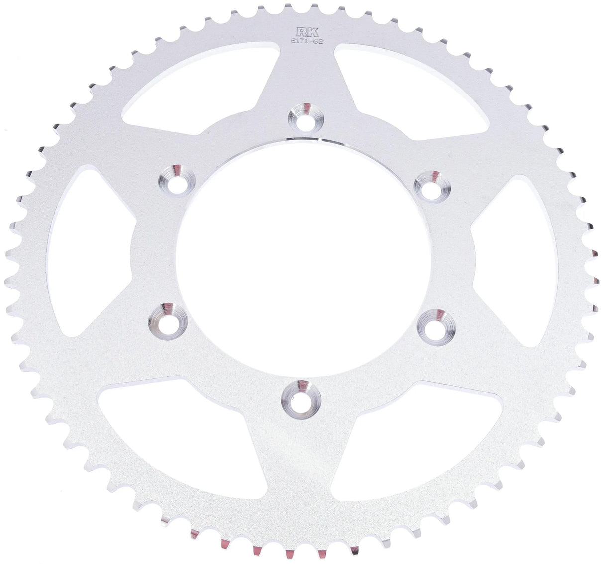 Rk Kettenrad 420 62z Stahl silber