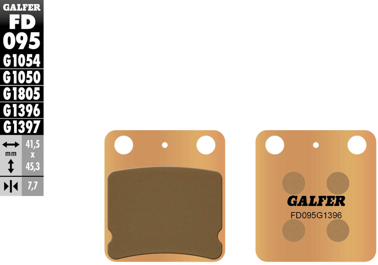 Galfer remblokken fd095