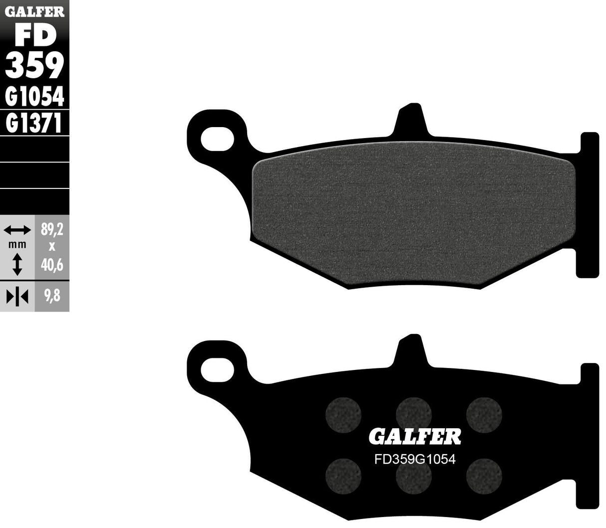 Galfer remblokken fd359