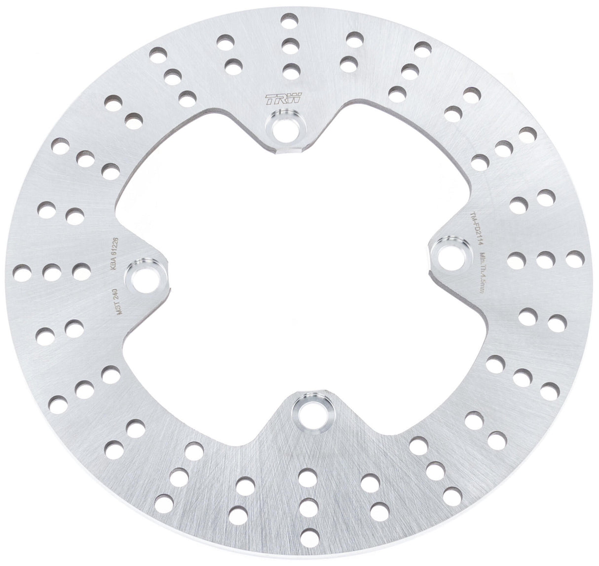 Trw -lucas remschijf mst240 rotor mst240 rigid