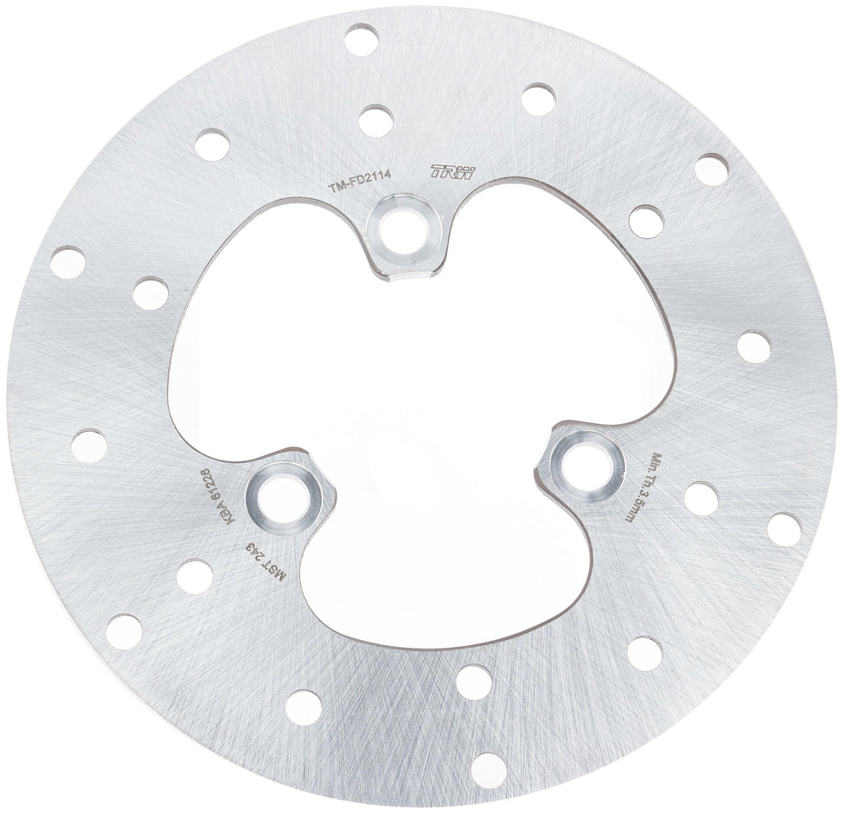 Trw -lucas remschijf mst243 rotor mst243 rigid