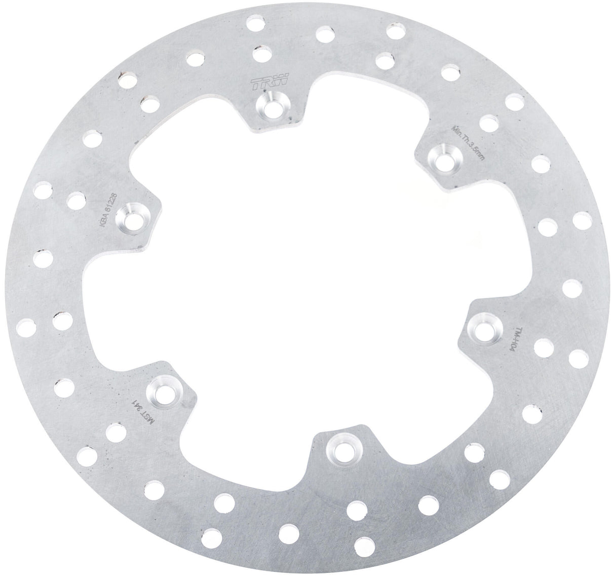Trw -lucas remschijf mst341 rotor mst341 rigid