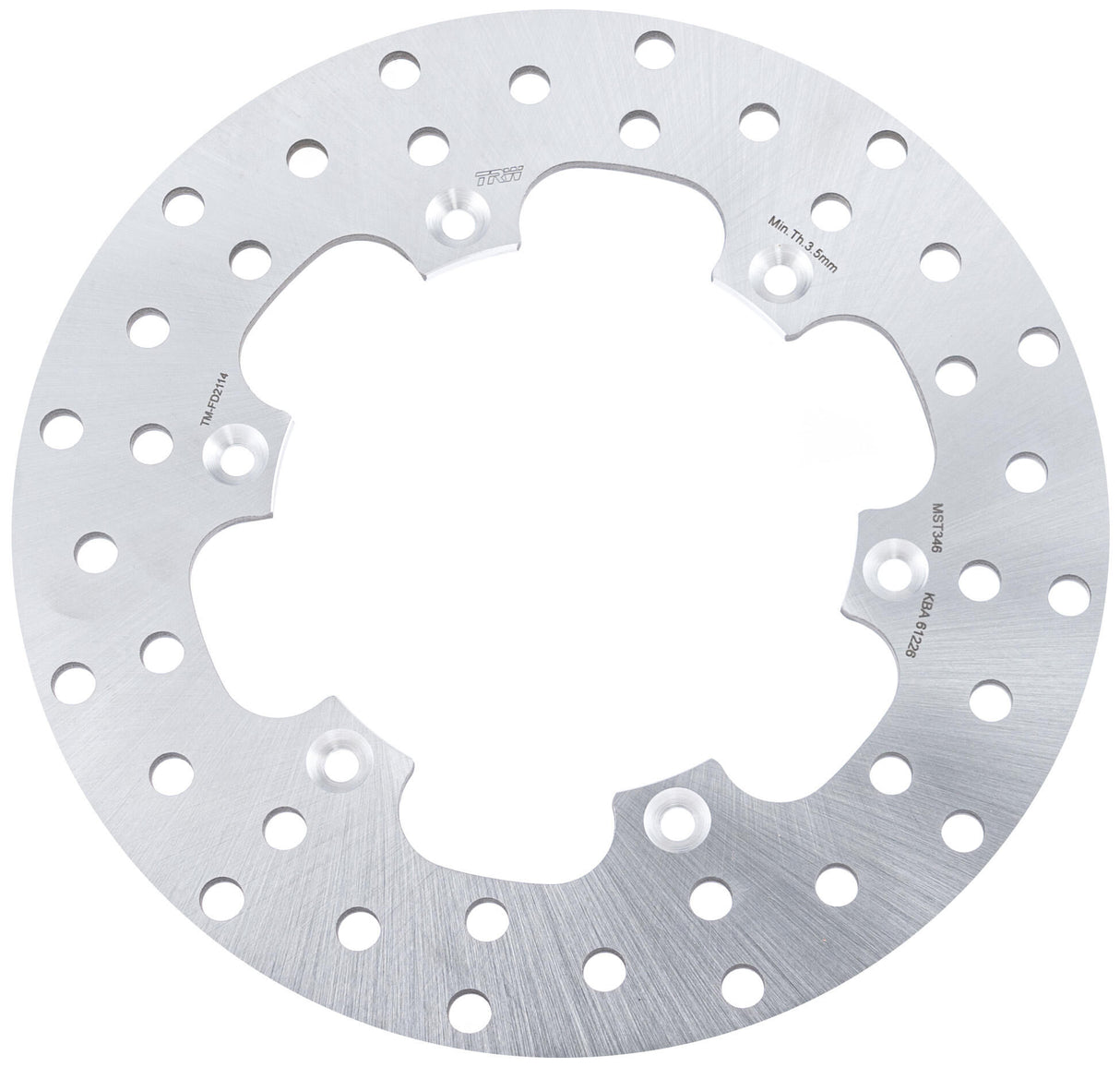 Trw -lucas remschijf mst346 rotor mst346 rigid